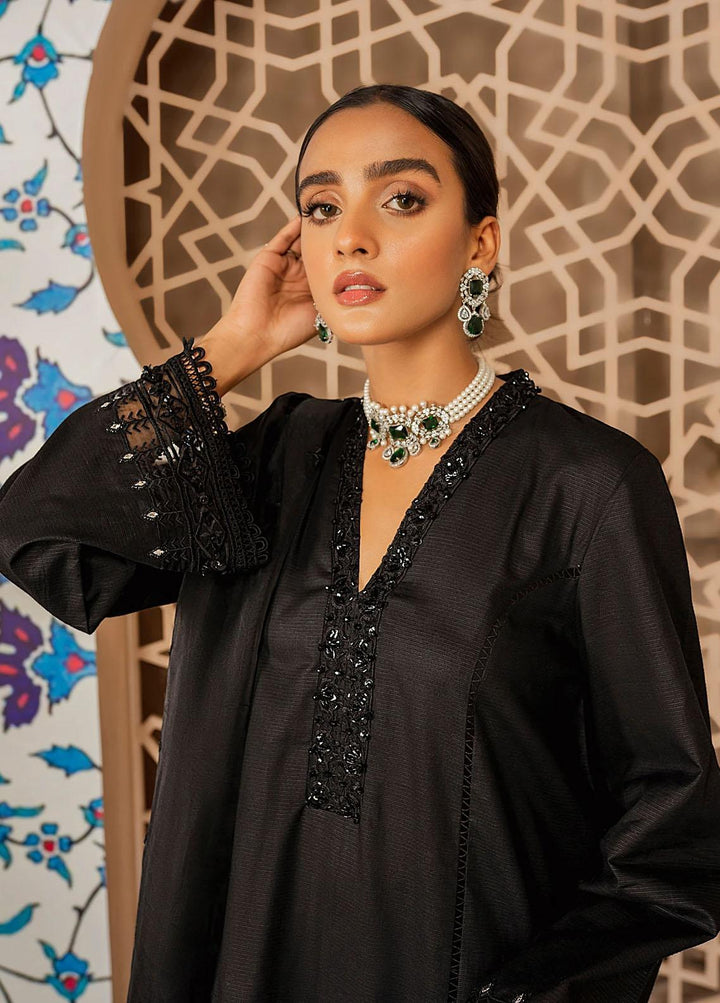 Shurooq Casual Pret Embroidered Lawn 3 Piece Suit SHQ21E ROSE NOIRE