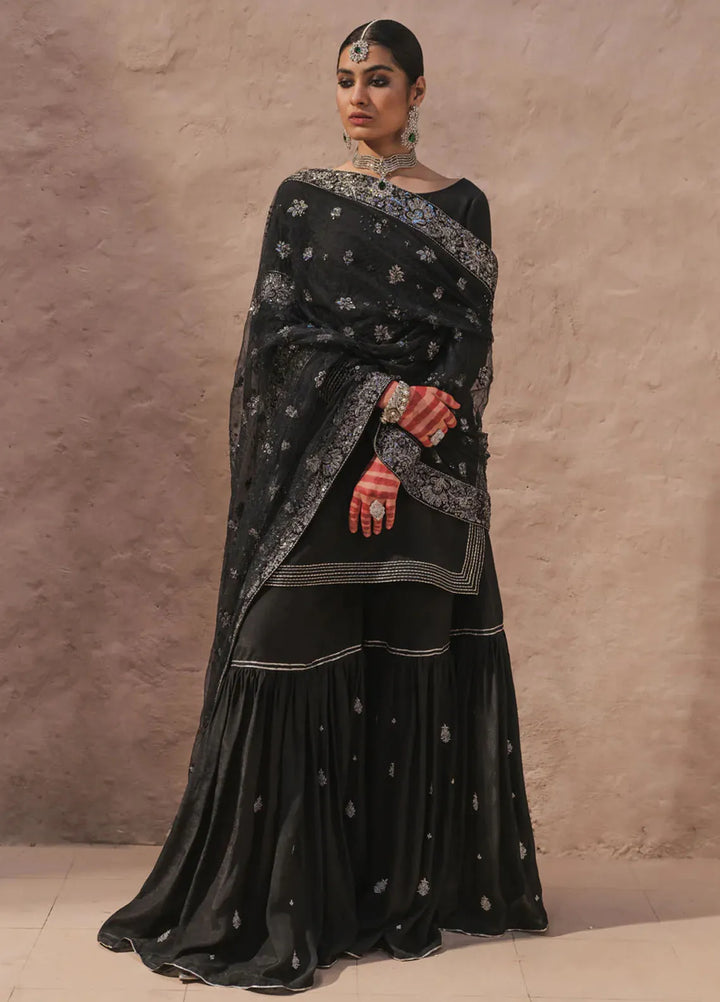 Erum Khan Pret Embroidered 3 Piece Suit Aaina