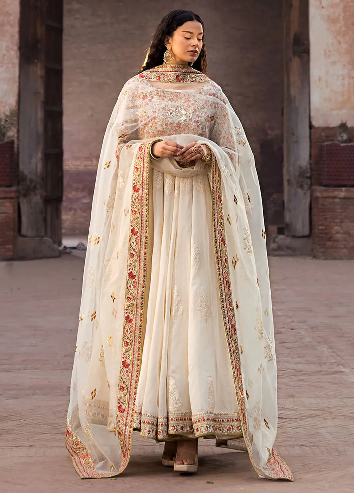 Erum Khan Pret Embroidered 3 Piece Suit Anarkali