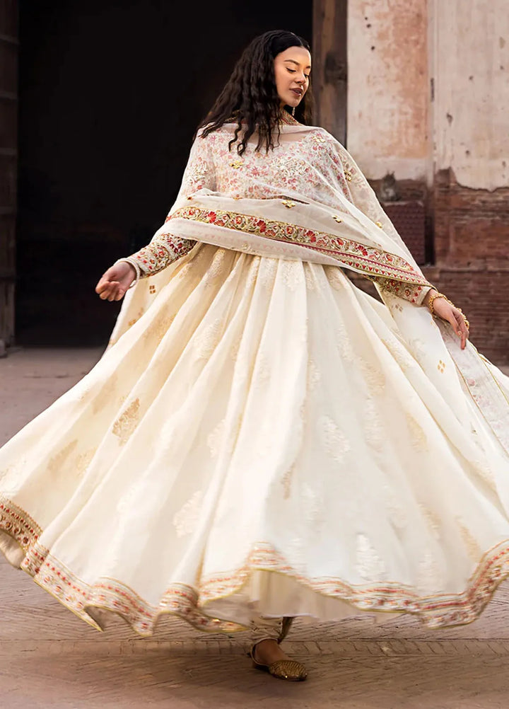 Erum Khan Pret Embroidered 3 Piece Suit Anarkali