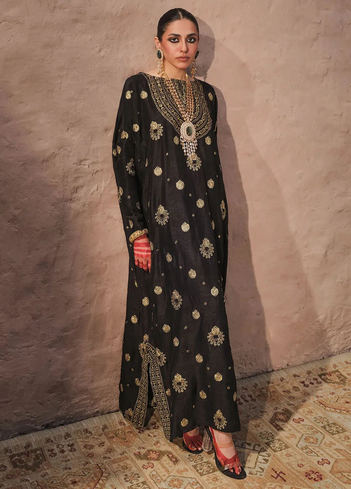 Erum Khan Pret Embroidered Kaftan Chandni