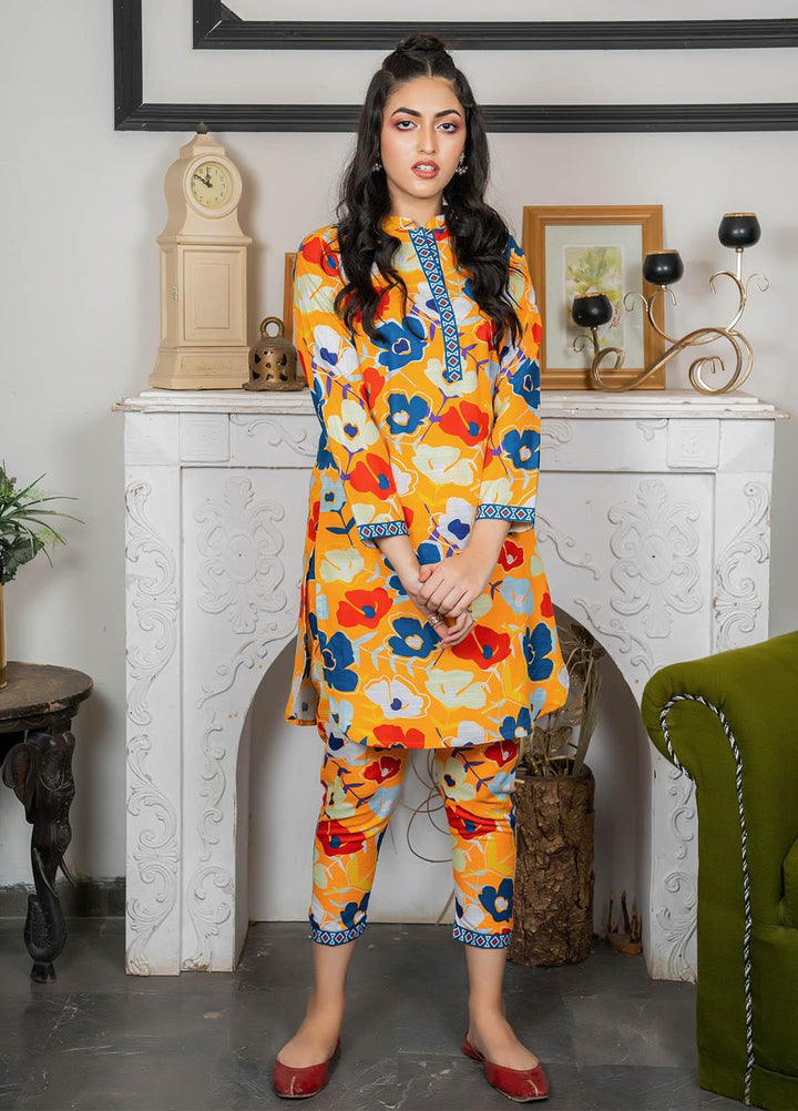 Eshaal Adina By AY Textile Printed Khaddar Suits Unstitched 2 Piece AYT22ES 1B - Winter Collection