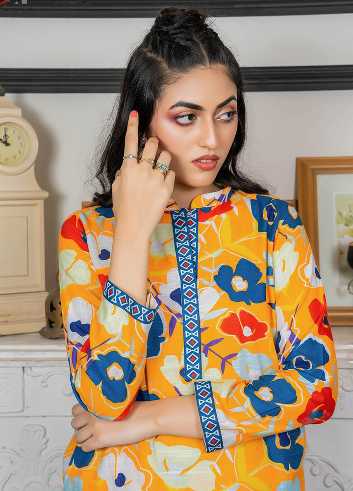 Eshaal Adina By AY Textile Printed Khaddar Suits Unstitched 2 Piece AYT22ES 1B - Winter Collection