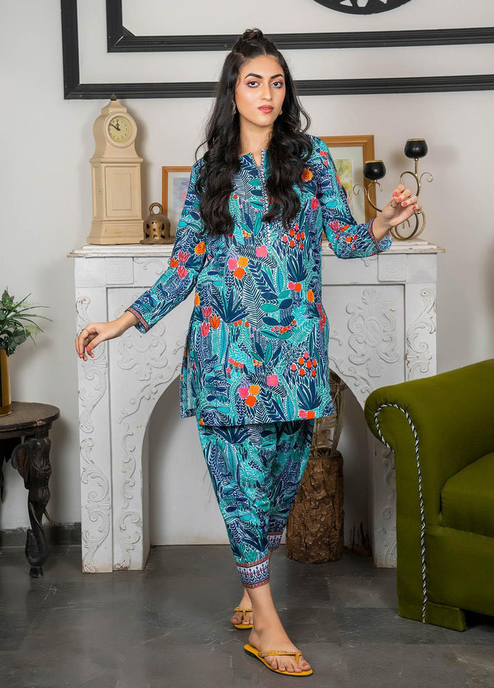Eshaal Adina By AY Textile Printed Khaddar Suits Unstitched 2 Piece AYT22ES 4A - Winter Collection