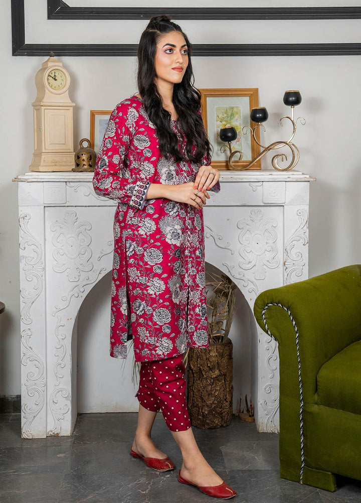 Eshaal Adina By AY Textile Printed Khaddar Suits Unstitched 2 Piece AYT22ES 6B - Winter Collection