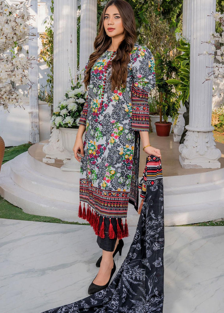 Eshaal Adina By AY Textile Printed Khaddar Suits Unstitched 3 Piece AYT22K 06 - Winter Collection