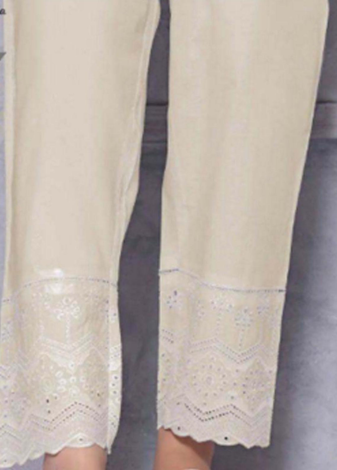 AY Textile Pret  Cambric Trouser D-02 SKIN