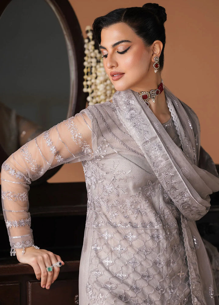 Esra by Fiona Embroidered Pret Net 4 Piece Suit Ayla