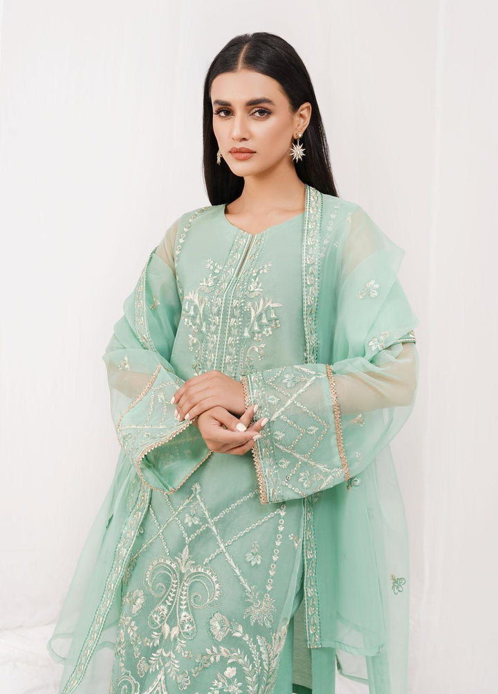 Esra Fashion Festive Pret  Organza 2 Piece Suit ETO-05