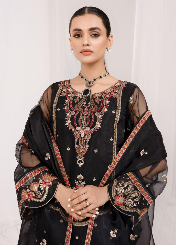 Esra Fashion Festive Pret  Organza 2 Piece Suit ETO-06