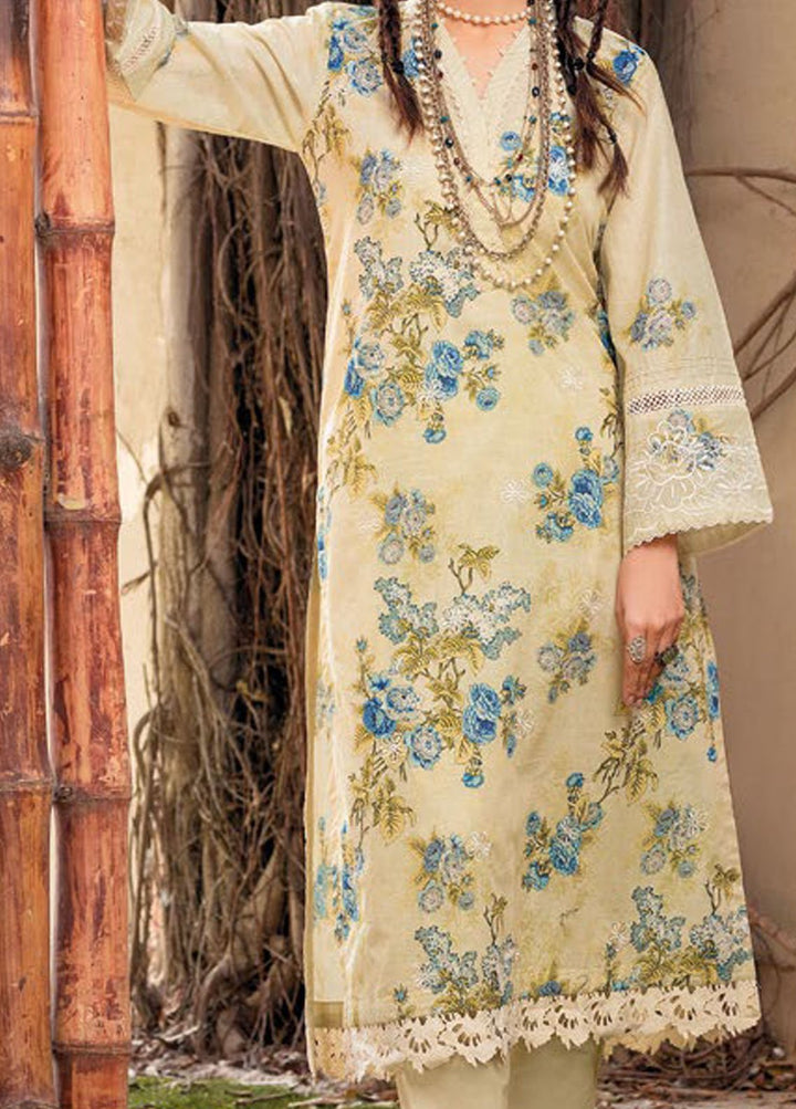 Essential By Gul Ahmed Embroidered Lawn Suits Unstitched 2 Piece GA24E TL-42015 - Summer Collection