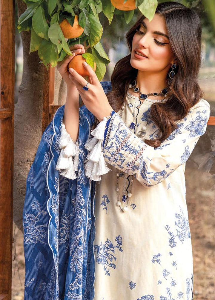Essential By Gul Ahmed Embroidered Lawn Suits Unstitched 3 Piece GA24E CL-42087 - Summer Collection