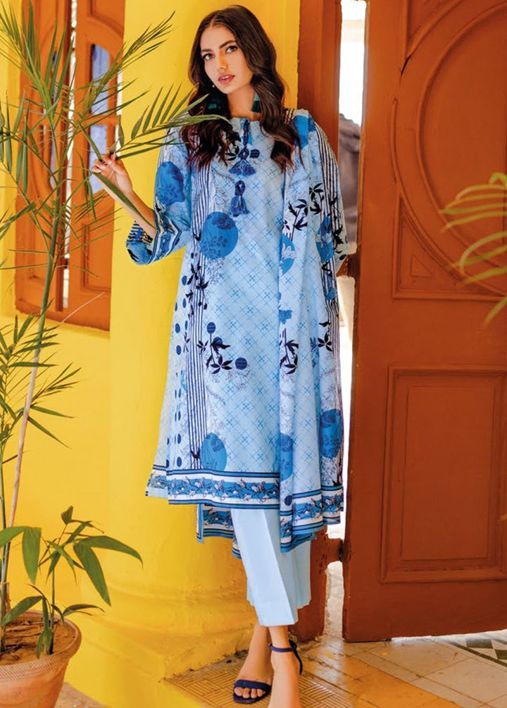 Essential By Gul Ahmed Printed Lawn Suits Unstitched 3 Piece GA24E CL-42065B - Summer Collection
