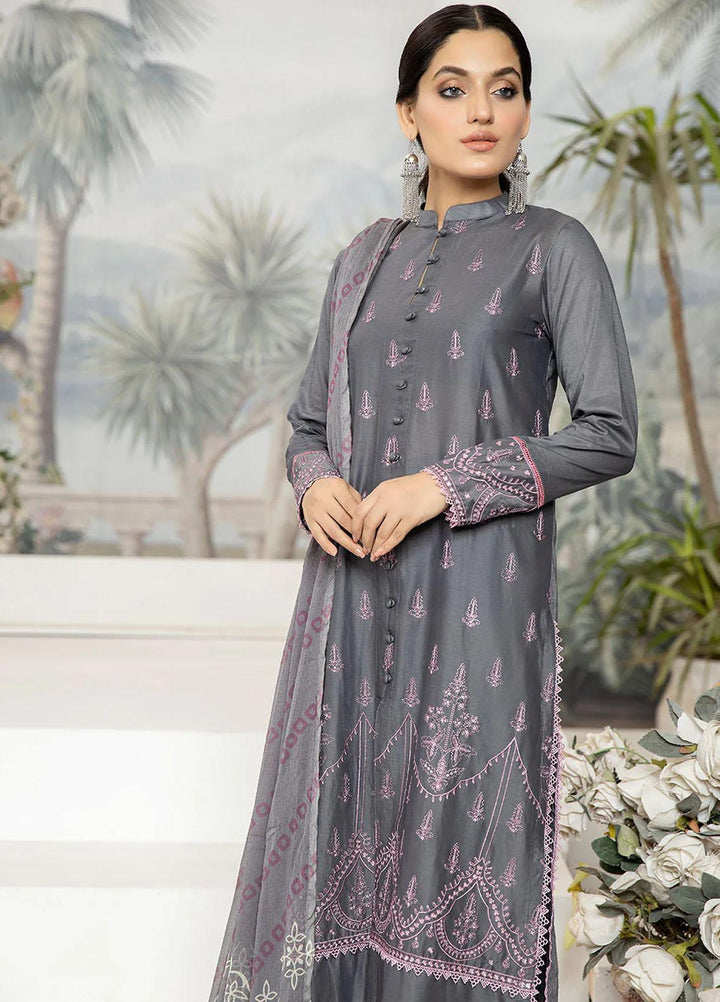 Etsy By Safwa Embroidered Lawn Suits Unstitched 3 Piece SW23E SEC-59 - Summer Collection