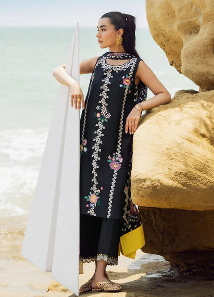 Everyday by Sadaf Fawad Khan Embroidered Lawn Suits Unstitched 3 Piece SDF25EV Luna - Summer Collection