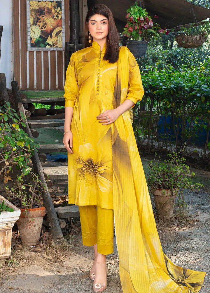 Fabiha by Feroza Printed Lawn Suits Unstitched 3 Piece FZ25FB D-06 - Summer Collection