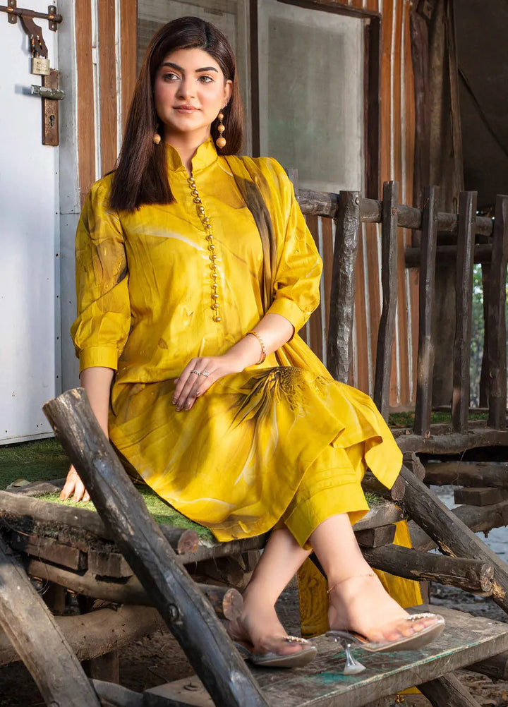 Fabiha by Feroza Printed Lawn Suits Unstitched 3 Piece FZ25FB D-06 - Summer Collection