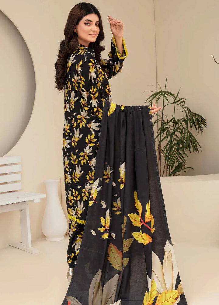 Fabiha By Feroza Printed Linen Suit 3 Piece Unstitched FZ24F D-01 - Summer Collection