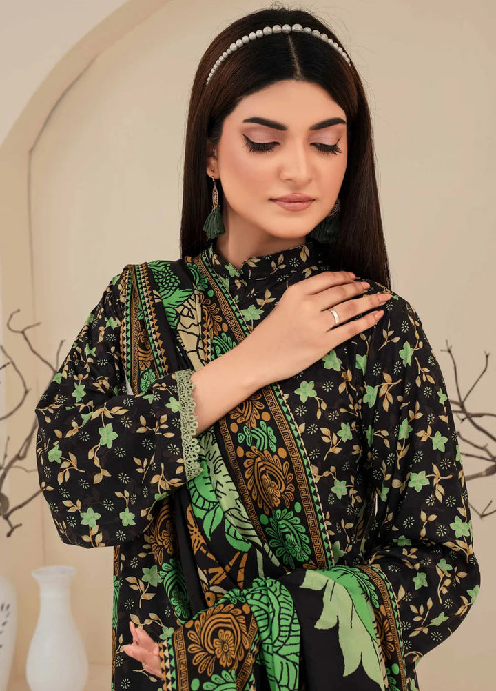 Fabiha By Feroza Printed Linen Suit Unstitched 3 Piece FZ24F D-03 - Summer Collection
