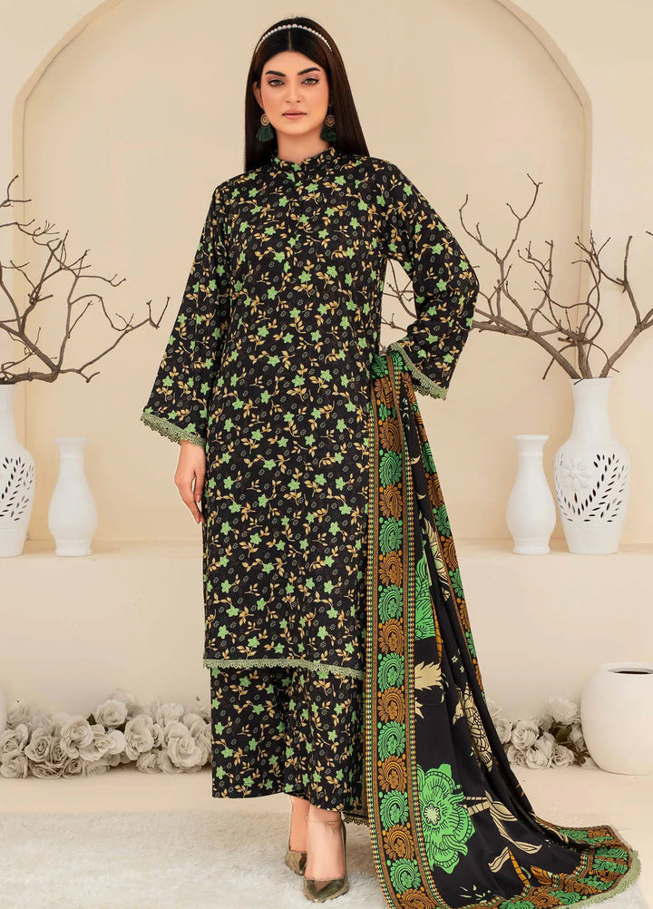 Fabiha By Feroza Printed Linen Suit Unstitched 3 Piece FZ24F D-03 - Summer Collection