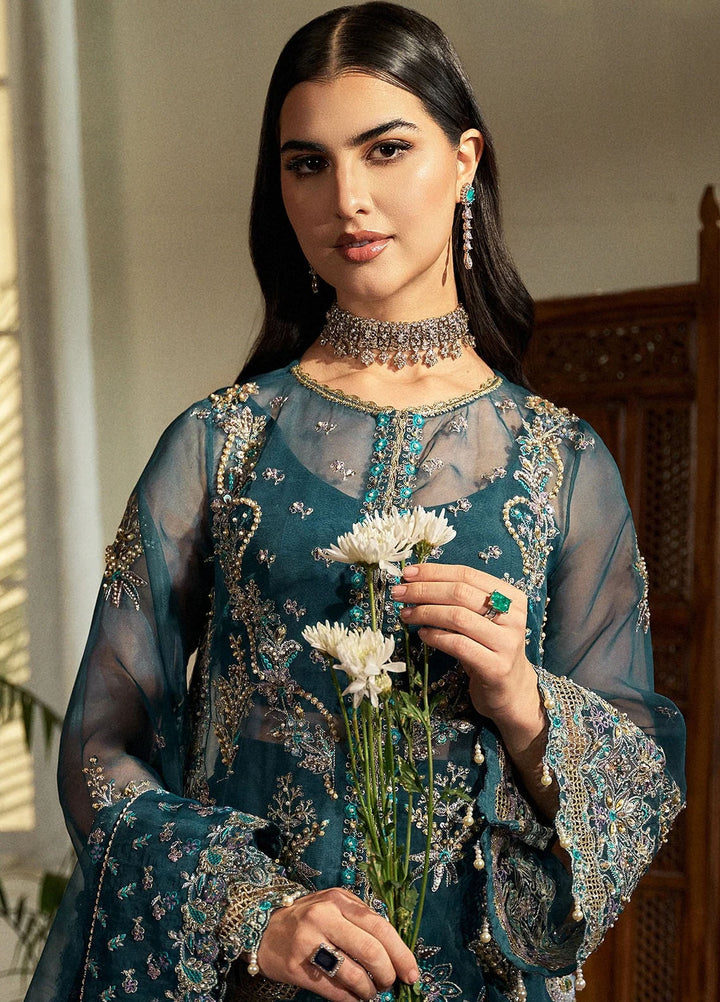 Fabiha Fatima Pret Embroidered Organza 3 Piece Suit Bloom