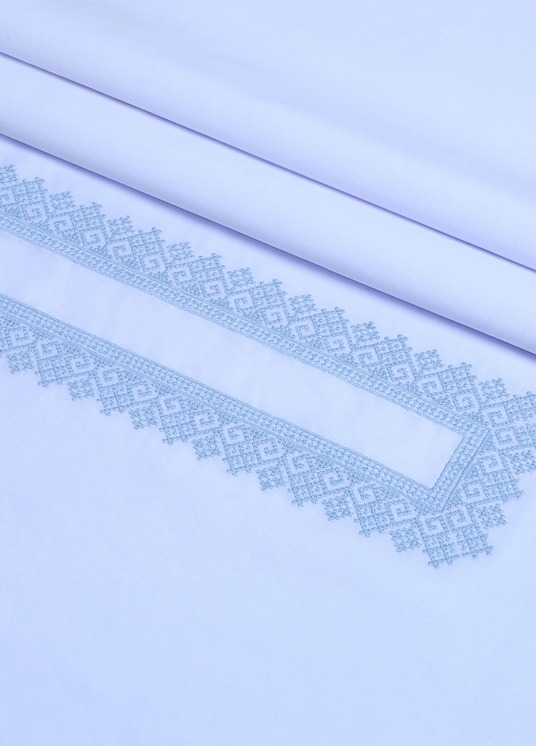 Fabrich Embroidered Cotton Suits Unstitched Kameez Shalwar GTS-CV-002 - Summer Collection