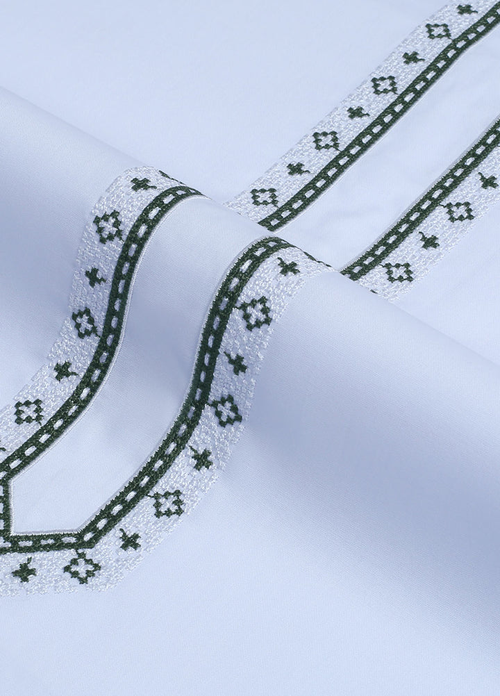 Fabrich Embroidered Suits Unstitched Kurta Shalwar GTS-AG-003 - Mens Collection