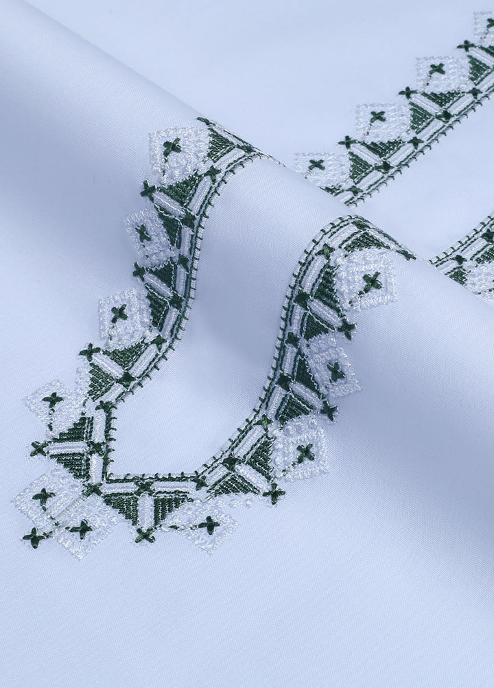 Fabrich Embroidered Suits Unstitched Kurta Shalwar GTS-AG-005 - Mens Collection