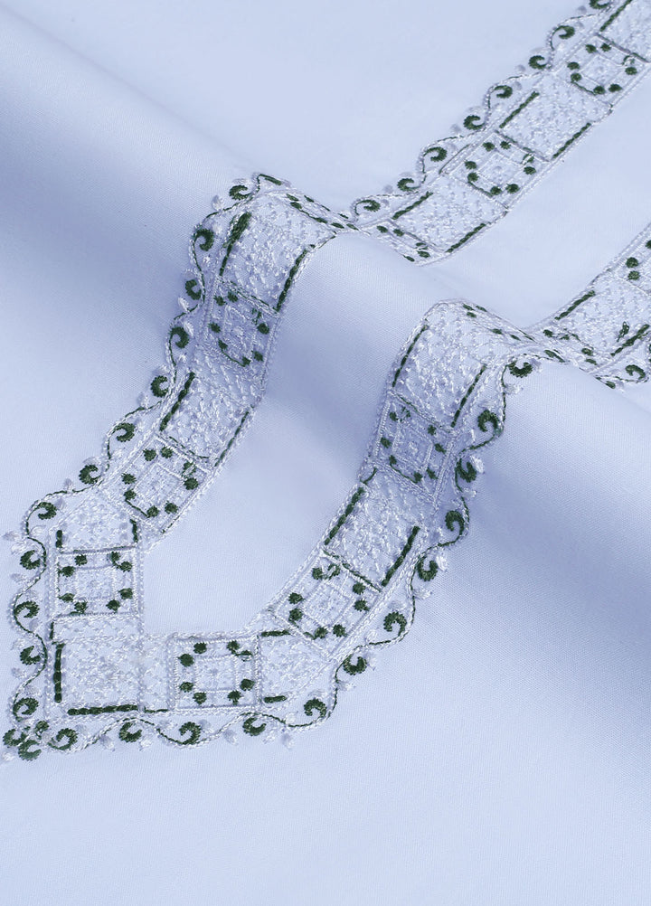 Fabrich Embroidered Suits Unstitched Kurta Shalwar GTS-AG-006 - Mens Collection