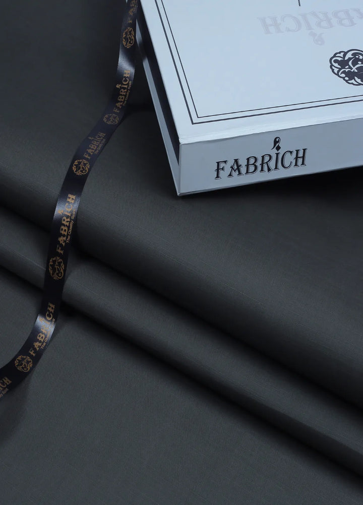 Fabrich Solid Pima Cotton Suits Unstitched 2 Piece GTS-DC-011 - Mens Collection