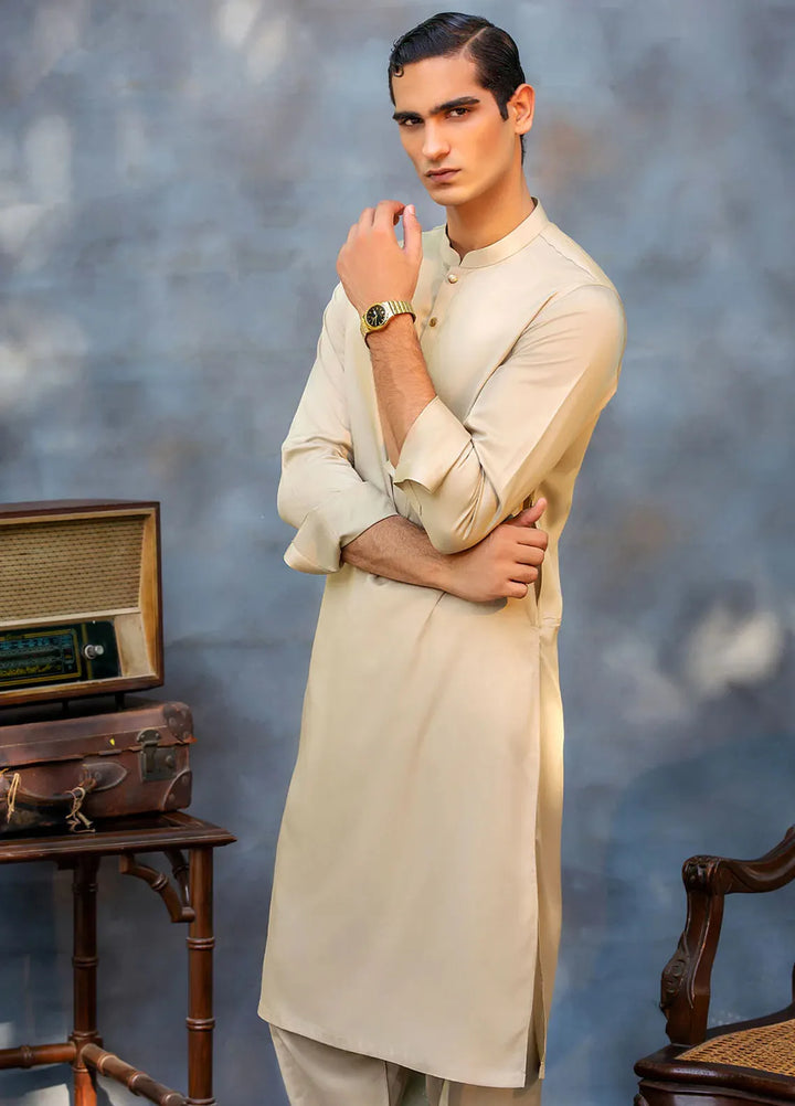 Fais Couture Fancy Mens Kameez Shalwar Asfand
