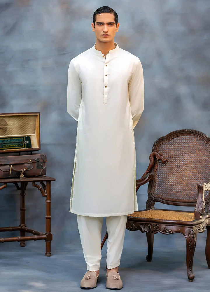 Fais Couture Karandi Fancy Mens Kameez Shalwar Taimur