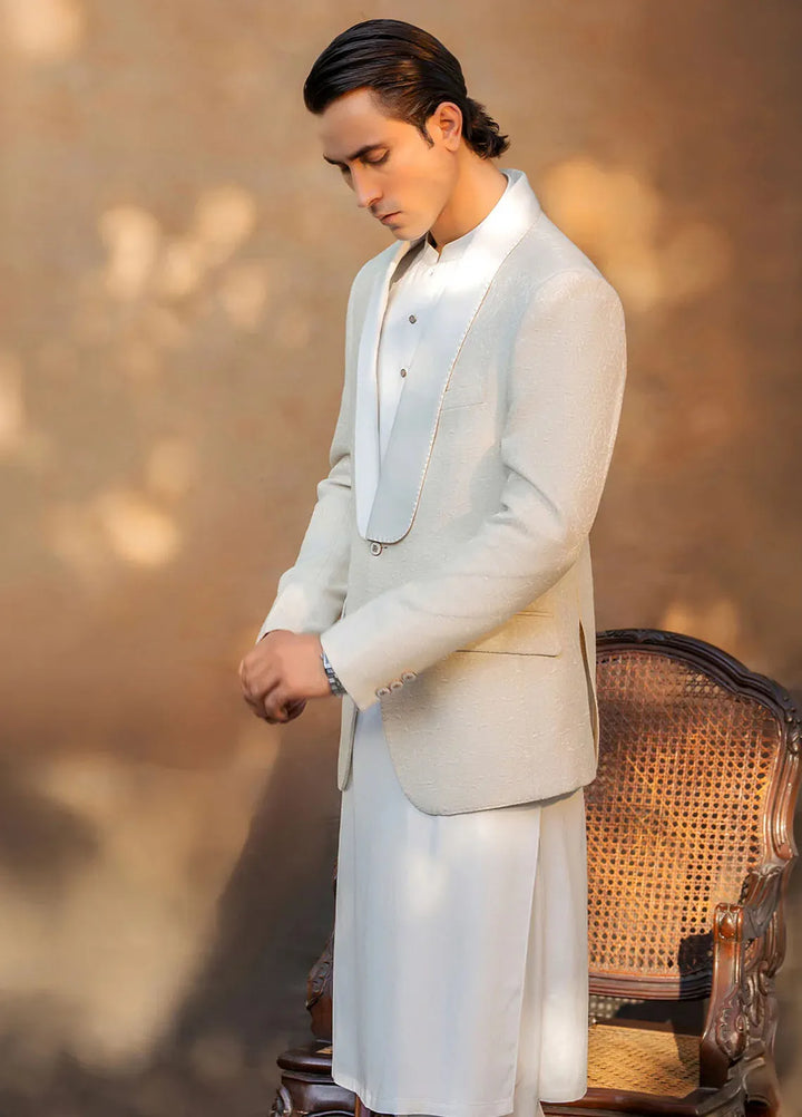 Fais Couture Khaddar Formal Mens Prince Coat Sultan Rumi