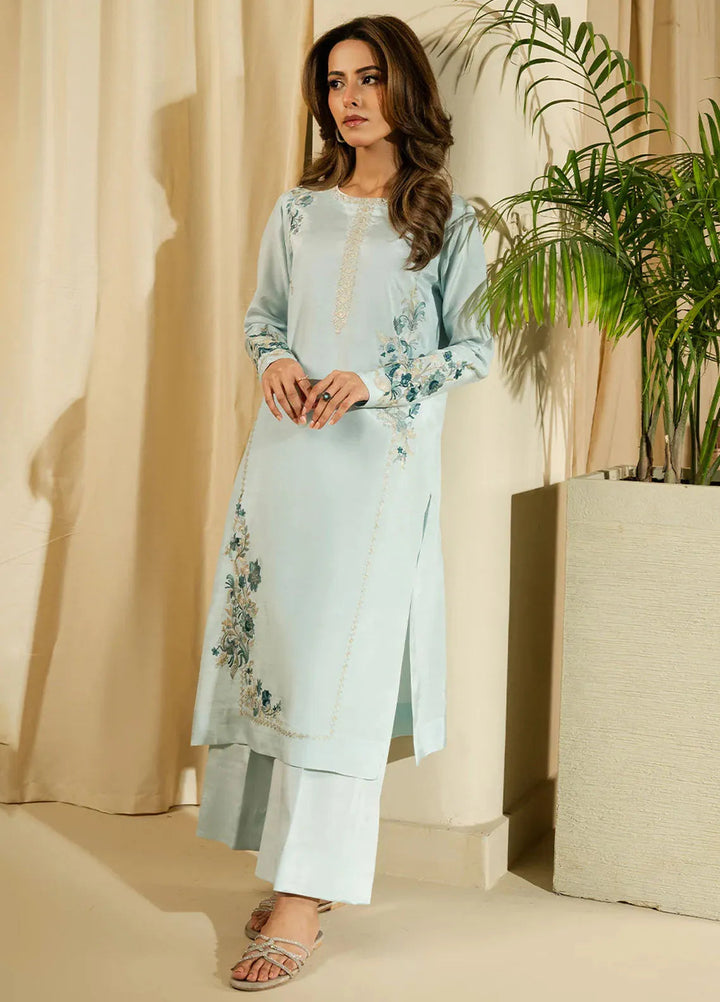Faiza Faisal Pret Embroidered Lawn 2 Piece Suit Aniya