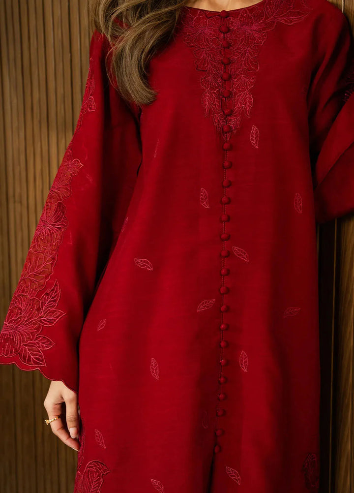 Faiza Faisal Pret Embroidered Lawn 2 Piece Suit Nisha