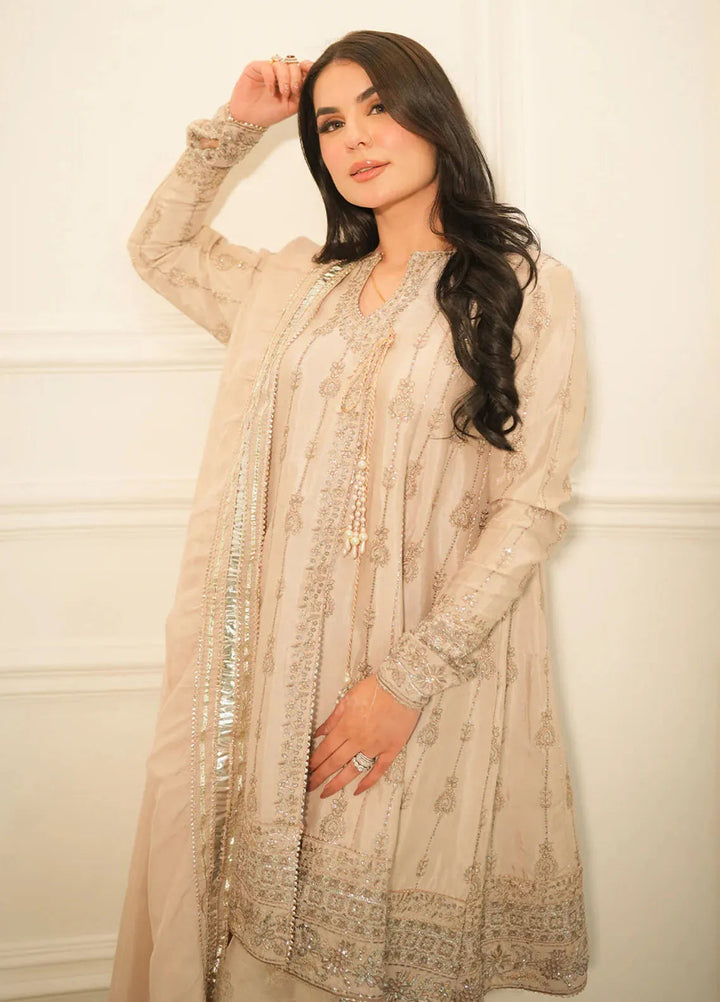 Faiza Faisal Pret Festive Raw Silk 3 Piece Suit Amira