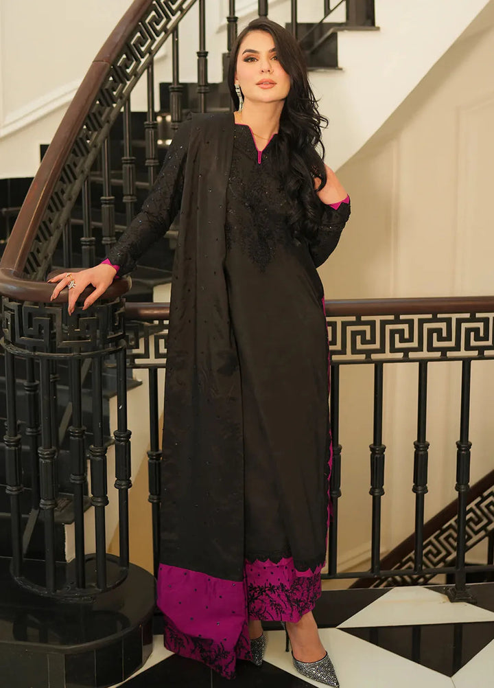 Faiza Faisal Pret Festive Raw Silk 3 Piece Suit Rania