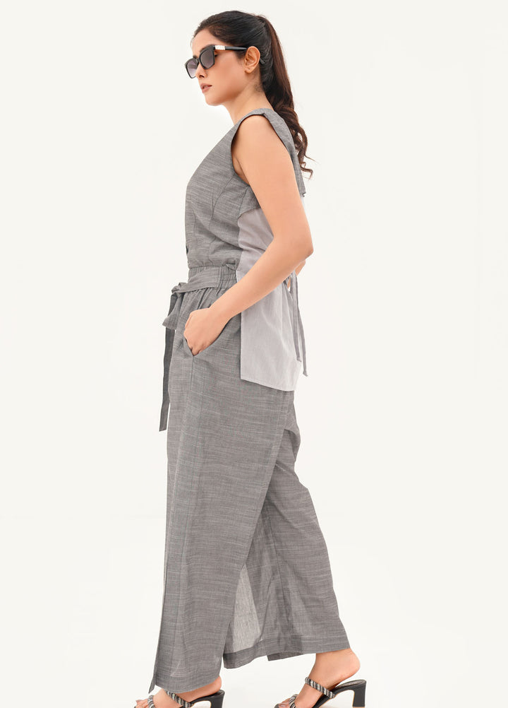 Farah Agha Pret Solids Cotton 2 Piece Suit Realm