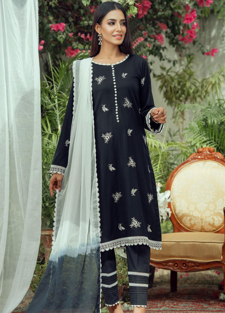 Fascino Pret Embroidered Cotton 3 Piece Suit ASSCHER