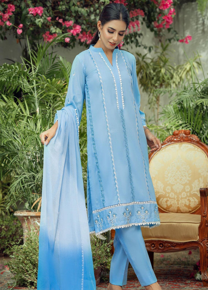 Fascino Pret Embroidered Cotton 3 Piece Suit RADIANT