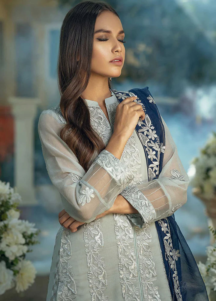 Fascino Pret Embroidered Chiffon 3 Piece Suit Iberis