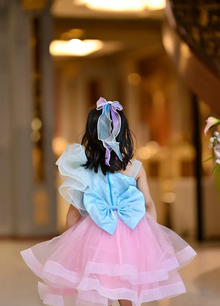 Fashion With Style Hub Pret Plain Net 1 Piece Ophira Frock