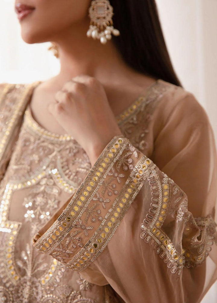 Fasl-e-Gul By Daud Abbas Embroidered Organza Suits Unstitched 3 Piece DA23FG DA-FC-0004 Taskeen - Luxury Collection
