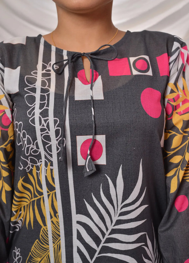 Fauve Pret Printed Lawn 2 Piece Suit NWFC - 018