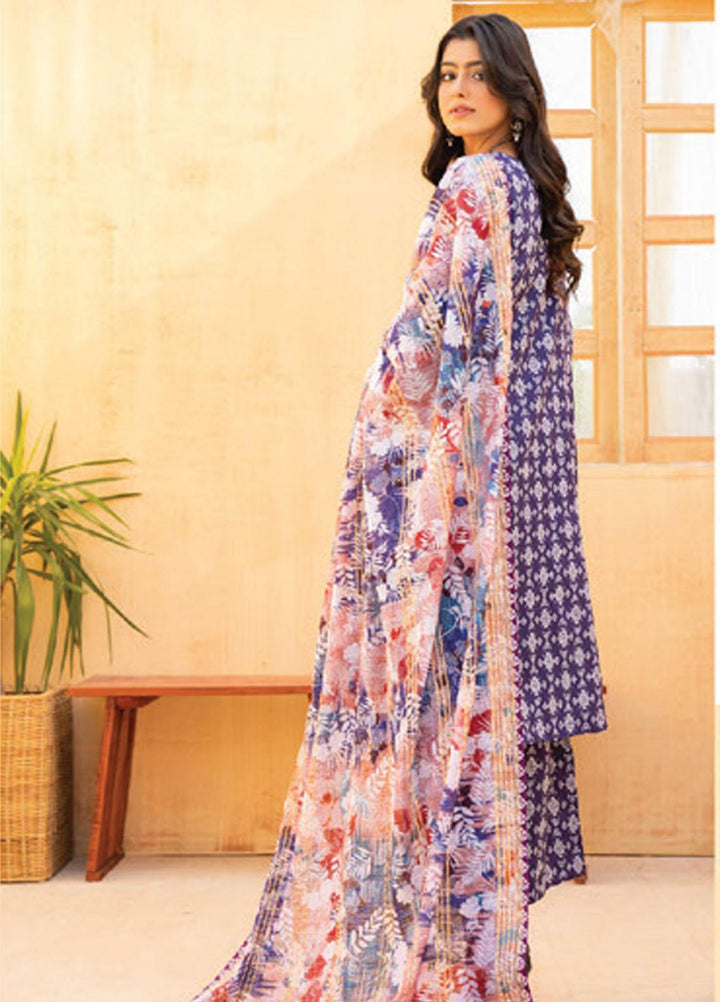 Feroza Printed  Suits Unstitched 3 Piece FZ23D D-04 - Summer Collection
