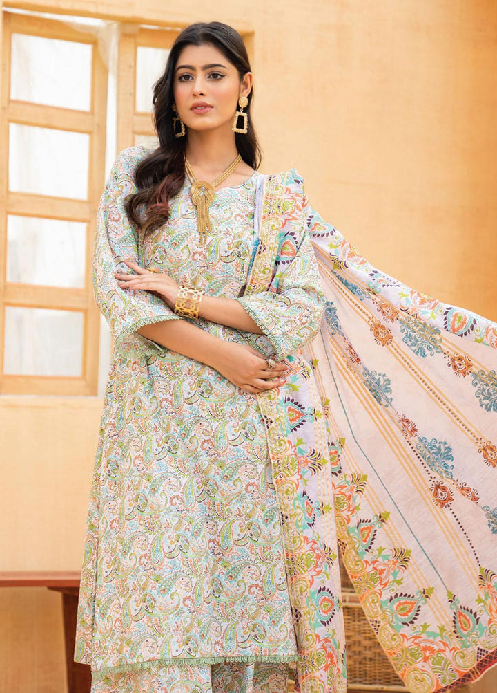 Feroza Printed  Suits Unstitched 3 Piece FZ23D D-05 - Summer Collection