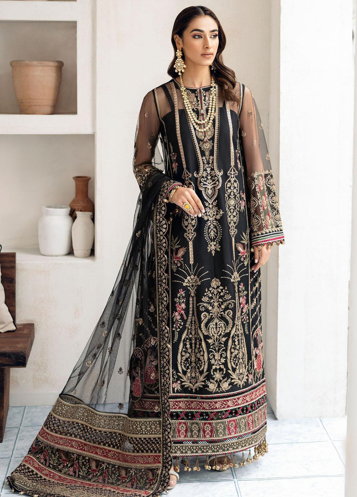 Festive Splendour By Jazmin Embroidered Net Suits Unstitched 3 Piece JZ22FS Felix - Wedding Collection