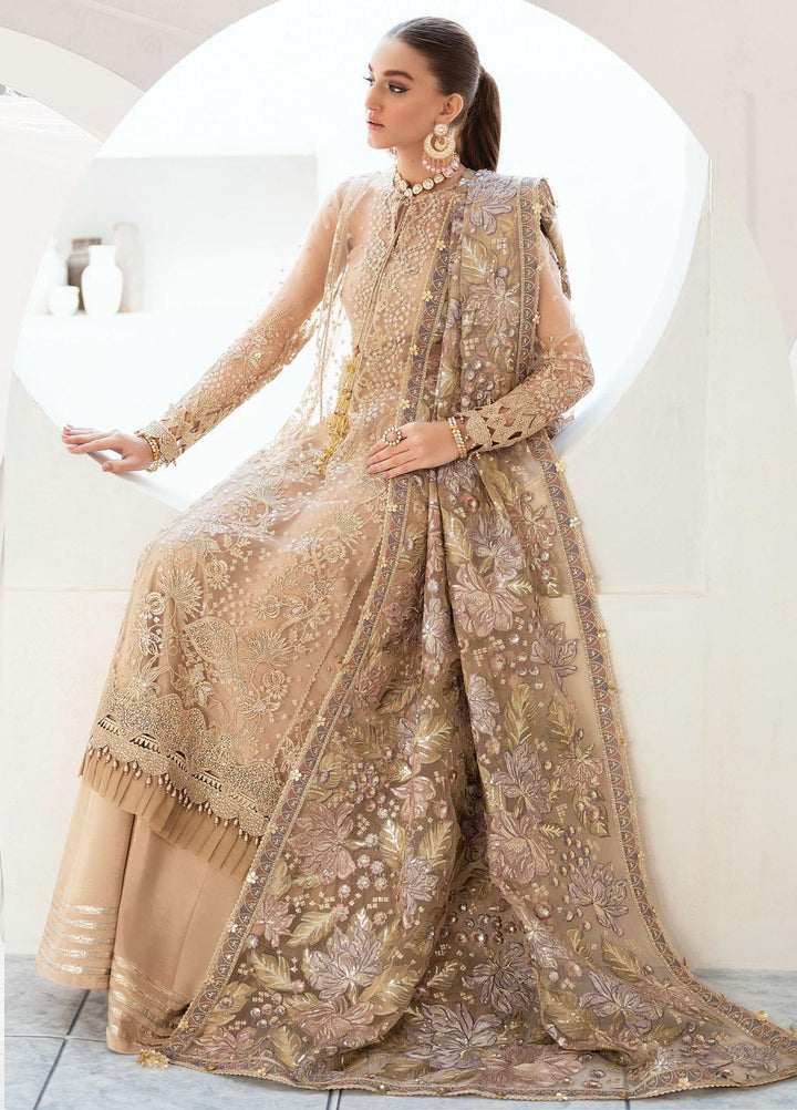Festive Splendour By Jazmin Embroidered Net Suits Unstitched 3 Piece JZ22FS Oriana - Wedding Collection