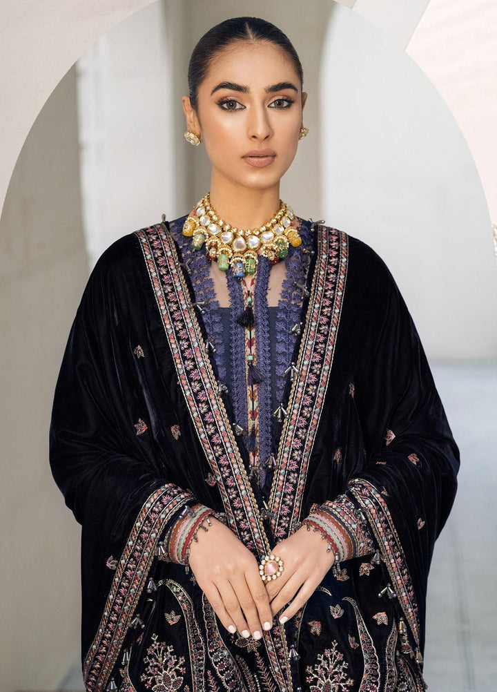 Festive Splendour By Jazmin Embroidered Net Suits Unstitched 3 Piece JZ22FS Almira - Wedding Collection