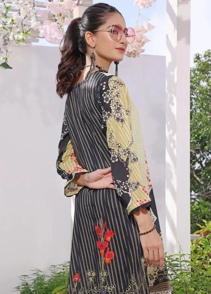 Fiona Pret Casual Lawn Kurti Yellow Fulgent